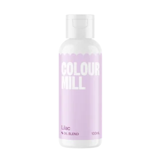 Jadalny barwnik olejowy do mas tłustych Colour Mill - bez E171 - Lilac, Liliowy 100 ml