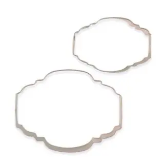 Foremka Etykiety I - zestaw 2 szt. - PME