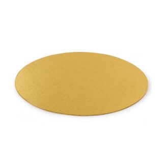 Cienki podkład pod tort Okrągły Złoty Ø 30 cm, h 0,3 cm Decora