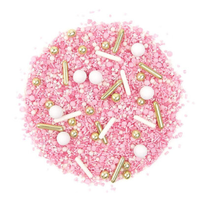Cukrowa Posypka Silky Pink - 90 g - Słodki Bufet