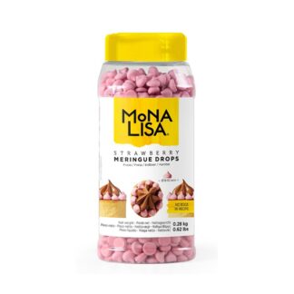 Cukrowe Bezy Drobne truskawkowe - 280g – Mona Lisa