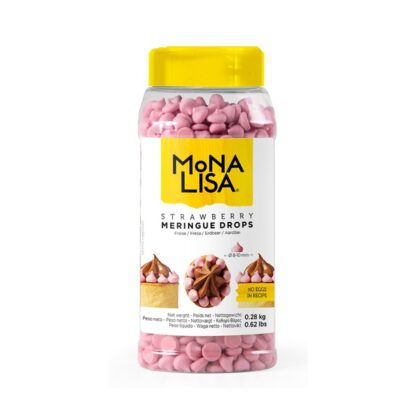 Cukrowe Bezy Drobne truskawkowe - 280g – Mona Lisa