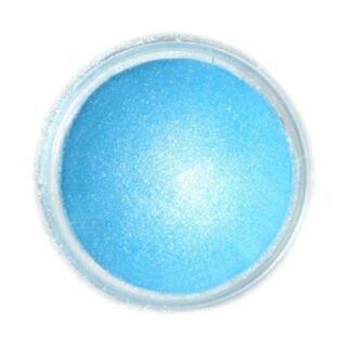 Perłowy barwnik spożywczy w proszku Fractal - Crystal Blue, Krystaliczny Niebieski (2,5 g)