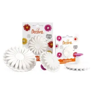 Wykrawaczka z tłoczkiem Gerbera ø 4 cm - Decora