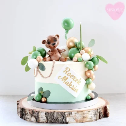 Tortowy Alfabet, Stemple na tort, ciasteczka - Wersja Miniowa - Miniowe Love