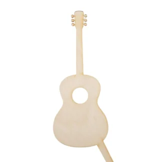 Topper Gitara akustyczna 15 x 8,9 cm - Drewno - Miniowe Formy