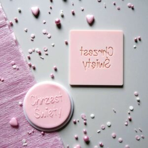 zdjęcie Stempel Dekoracyjny - Chrzest Święty słodki