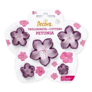 Wykrawaczka Petunia – zestaw 5 szt. - Decora