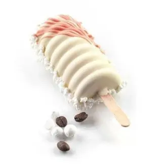 Forma silikonowa Tango Lody Cakesicles Spirale - 9,2x4,8cm - 2szt.