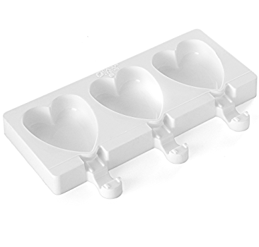Forma silikonowa Mini Heart-ic Lody Cakesicles Serce - 6,7x5,5 cm - Silikomart Gel03m Mini Easy Cream