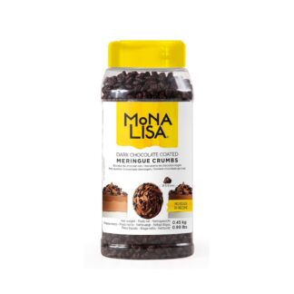 Cukrowe Mini Bezy w Ciemnej Czekoladzie - 450g – Mona Lisa