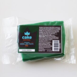Masa cukrowa do modelowania Cake Dutchess - Ciemnozielona 250g