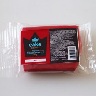 Masa cukrowa do modelowania Cake Dutchess - Czerwona 250g