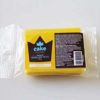 Masa cukrowa do modelowania Cake Dutchess - Żółty 250g