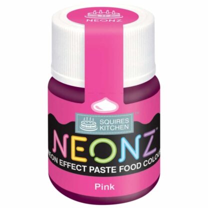 Neonowy Barwnik Spożywczy w żelu Squires Kitchen Neonz Pink (20g)