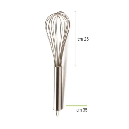 Trzepaczka ze stali nierdzewnej 35 cm - Decora