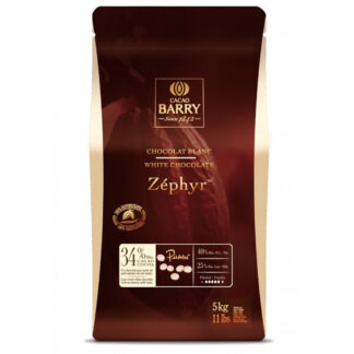 Czekolada biała Zephyr 34 % - Cacao Barry - 1 kg - CHW-N34ZEPH-E1-U68
