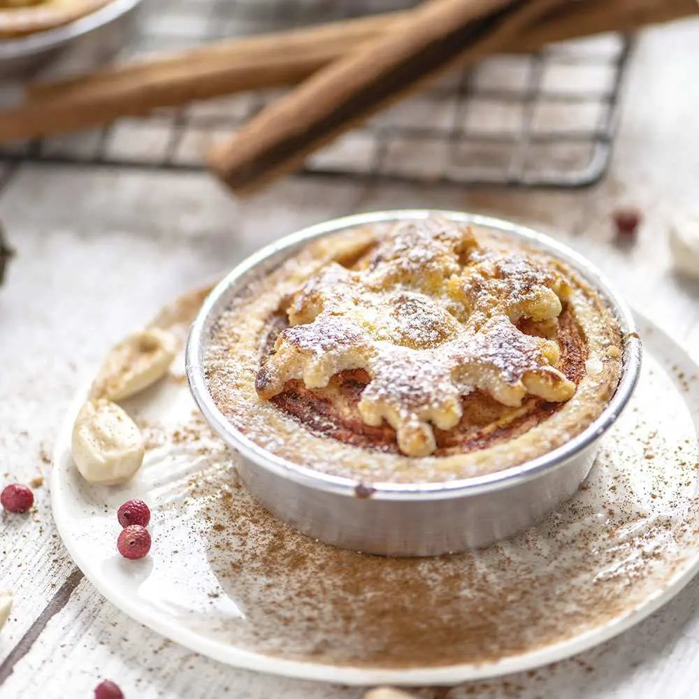 Zestaw okrągłych aluminiowych foremek do pieczenia