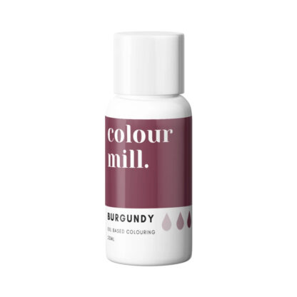 Jadalny barwnik olejowy Colour Mill - Burgundy 20 ml