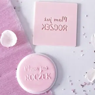 Stempel Dekoracyjny - Mam już roczek - Miniowe Formy