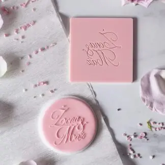 Stempel Dekoracyjny - Żona i Mąż - Miniowe Formy