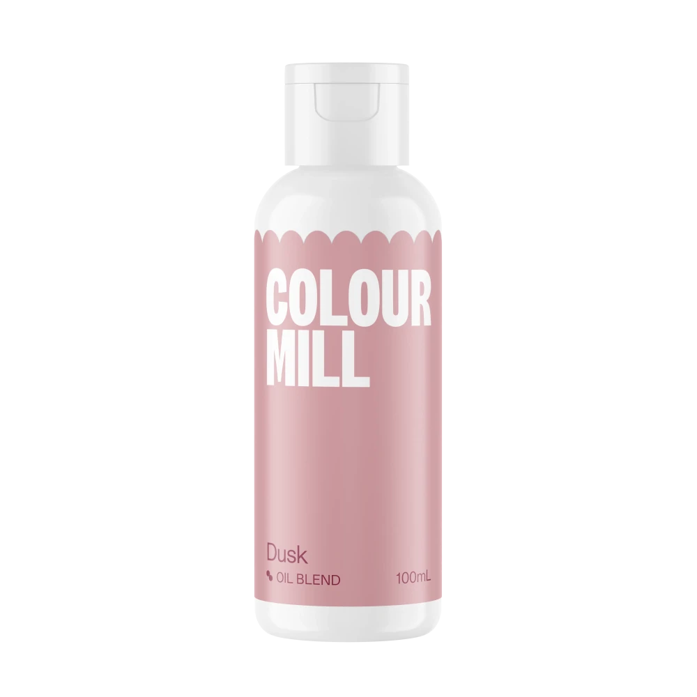 Jadalny barwnik olejowy do mas tłustych Colour Mill bez E171 - Dusk 100 ml