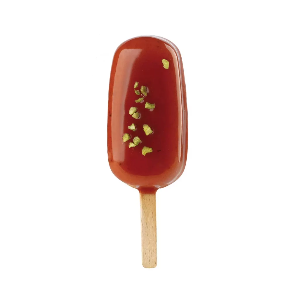 Forma silikonowa Classic Lody Cakesicles - 9,3x4,9cm - zestaw 2x6 gniazd i tacka - Silikomart Gel01 Easy Cream