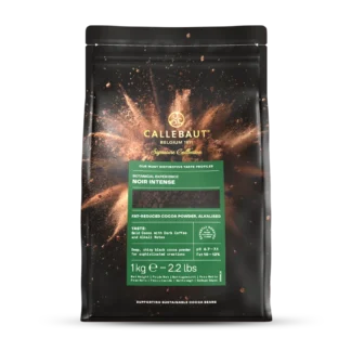 Kakao Noir Intense alkalizowane czarne 1kg - Callebaut (dawniej Van Houten i Cacao Barry)