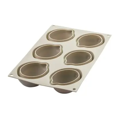 Forma silikonowa 3D DELIZIA AL LIMONE cytryna - 85 x 59mm - obrazek 3