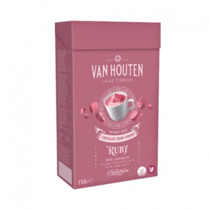 Napój kakaowy Ruby Chocolate Drink Van Houten - 750 g