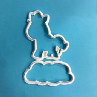 Foremka na tort lub ciasteczka – Unicorn z chmurką - Miniowe Formy