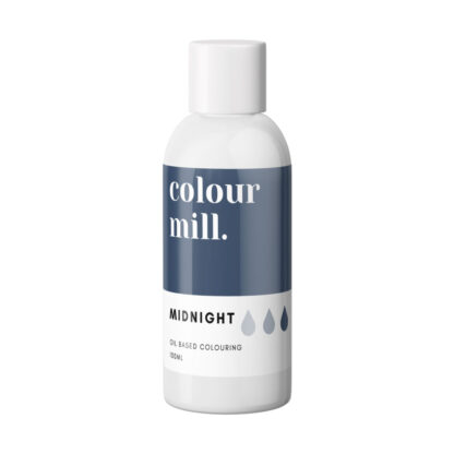 Jadalny barwnik olejowy do mas tłustych Colour Mill - Midnight 100 ml