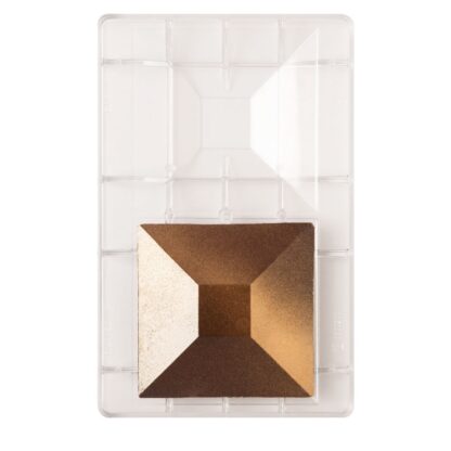 Forma do czekolady talerz kwadratowy 125 mm