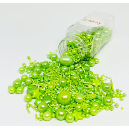 Cukrowa Posypka EVER GREEN - 100 g - Sprinkle It! (posypka w odcieniach zieleni)