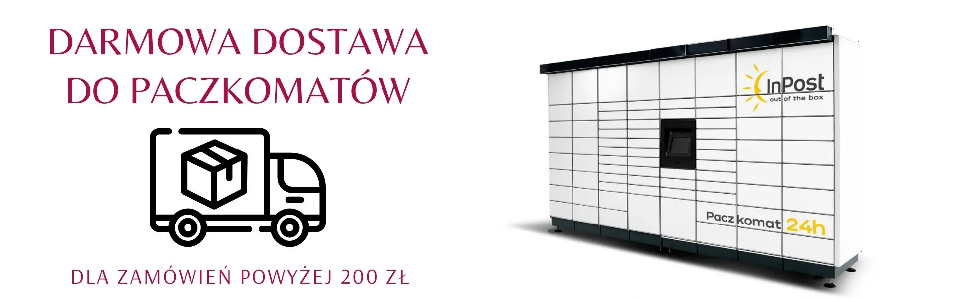 Darmowe Paczkomaty od 200zł