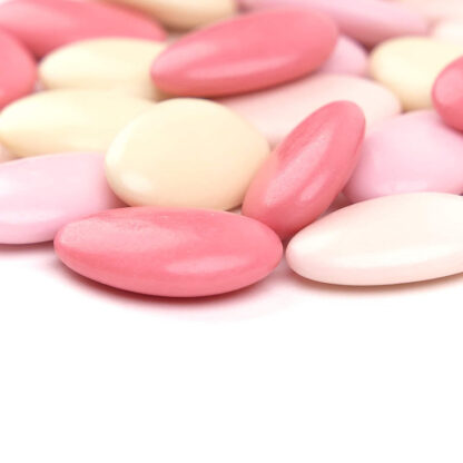 Cukrowa Posypka Czekoladowe Kamyczki PINK BLUSH (posypka w odcieniach żółtym i różowym) - 95 g - Słodki Bufet