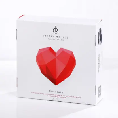 Forma silikonowa na torcik musowy HEART, SERCA - Dinara Kasko