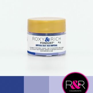 Jadalny barwnik w proszku bez E171 - Roxy & Rich - Fondust Imperial Blue - 4g