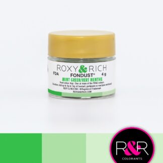 Jadalny barwnik w proszku bez E171 - Roxy & Rich - Fondust Mint Green - 4g