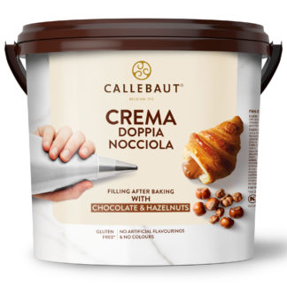 Nadzienie, krem do nadziewania po wypieku - Crema Doppia Nocciola, Podwójnie Orzechowy - Callebaut
