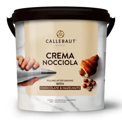 Nadzienie, krem do nadziewania po wypieku - Crema Nocciola, Orzechowy 10 kg - Callebaut