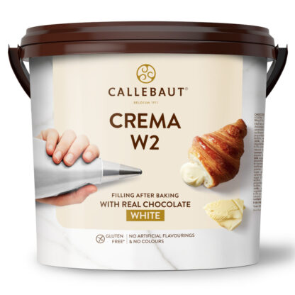 Nadzienie, krem do nadziewania po wypieku - Crema W2 z białą czekoladą W2 Callebaut