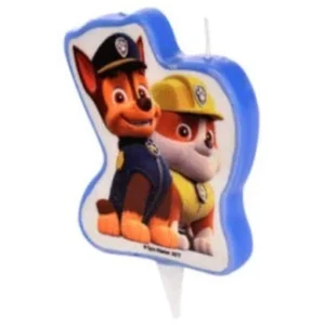 zdjęcie Świeczka Psi Patrol 2D MODECOR - Chase i Rubble - 1 szt.