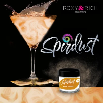 Barwnik do drinków Roxy & Rich - Gold, Złoty 1,5g