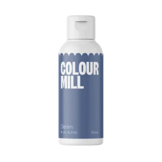 Jadalny barwnik olejowy Colour Mill bez E171 - Denim 100 ml