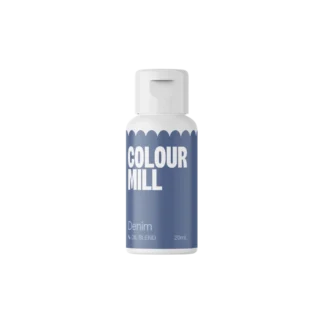 Jadalny barwnik olejowy Colour Mill bez E171 - Denim 20 ml