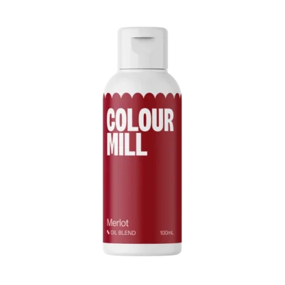 Jadalny barwnik olejowy Colour Mill bez E171 - Merlot 100 ml