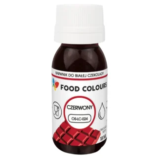 Barwnik do białej czekolady Food Colours - Czerwony