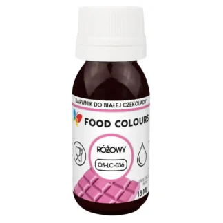 Barwnik do białej czekolady Food Colours - Różowy