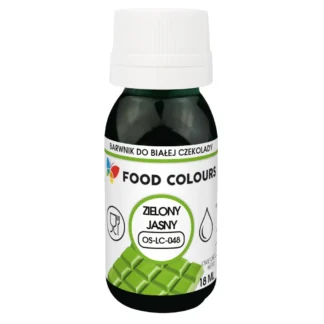 Barwnik do białej czekolady Food Colours - Jasny Zielony